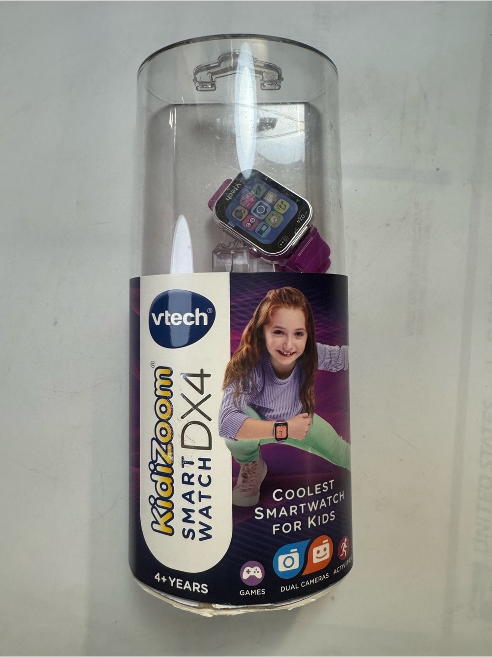 VTech Kidizoom Smartwatch DX4 for Kids - Purple
